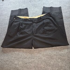 Tommy Bahama Silk Blend Pants Mens 42 Black Luxury Lounge Resort